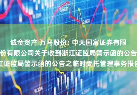 诚金资产 万马股份: 中天国富证券有限公司关于浙江万马股份有限公司关于收到浙江证监局警示函的公告之临时受托管理事务报告